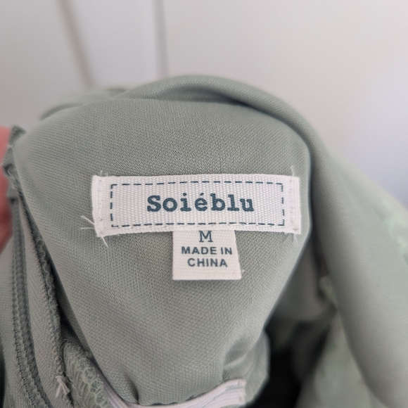 Soieblu Mint Green Floral Maxi Dress - Picture 8 of 11